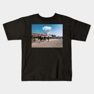 Coney Island Boardwalk NYC Summer Kids T-Shirt